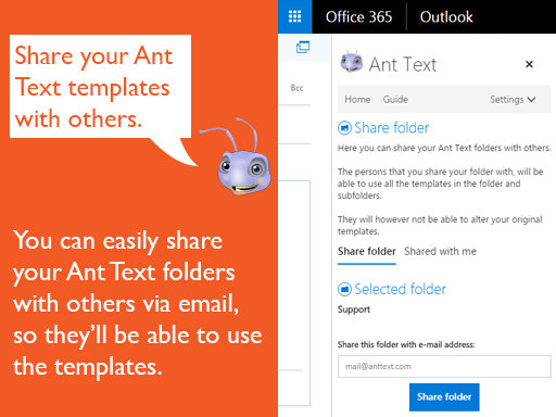 screenshot of Ant Text